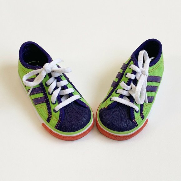Adidas Kids 6K AdiFIT Superstar Green - Picture 6 of 10
